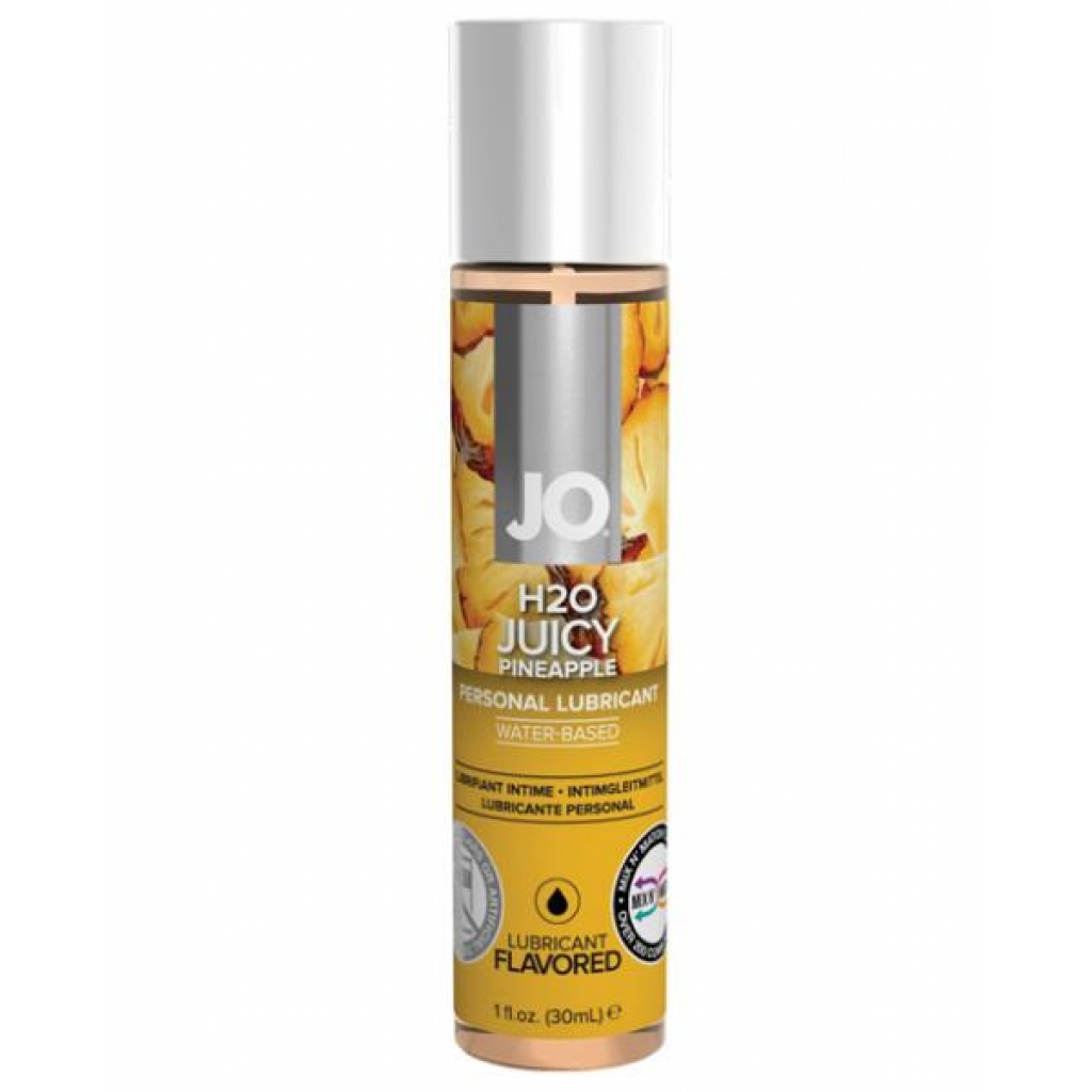 System JO H2O Flavored Lubricant Pineapple 1oz
