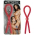 Clincher Adjustable Rubber Penis Ring Red