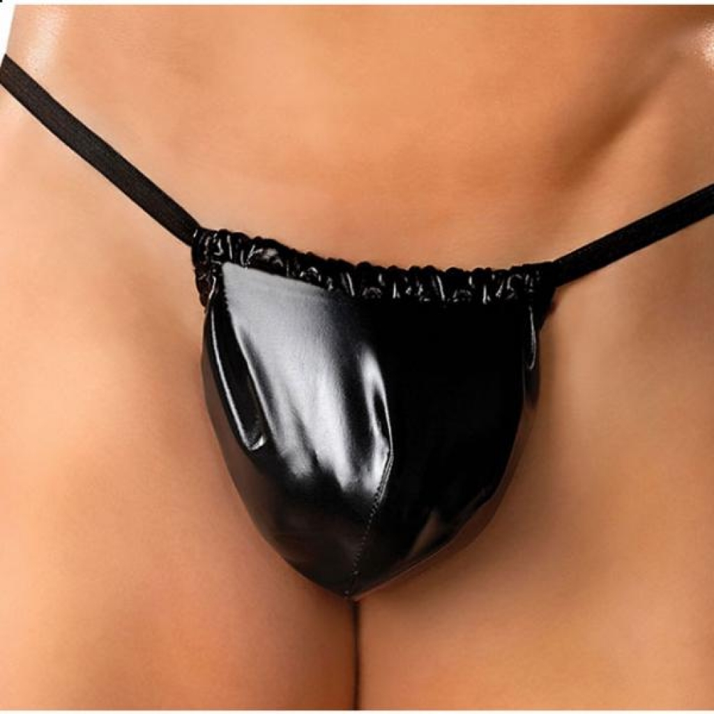 Male Power Liquid Onyx Posing Strap One Size Underwear