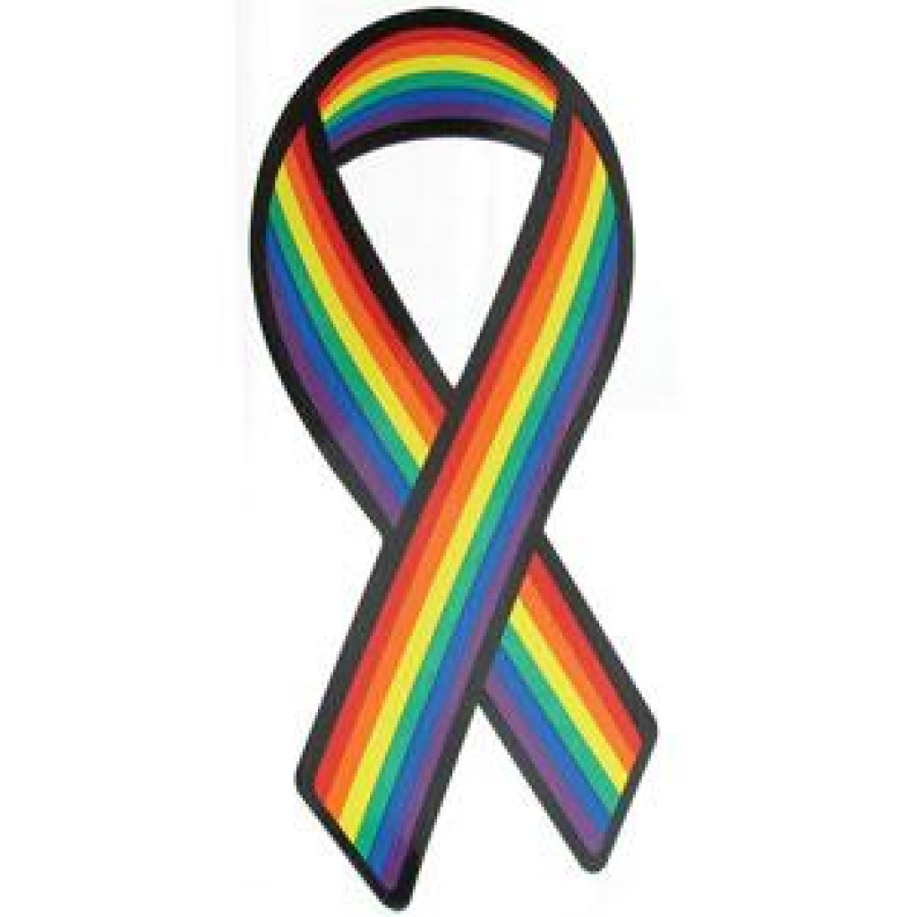 Gaysentials Pride Ribbon Magnet