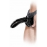 Fetish Fantasy Extreme Hollow Strap On Black 10 inches