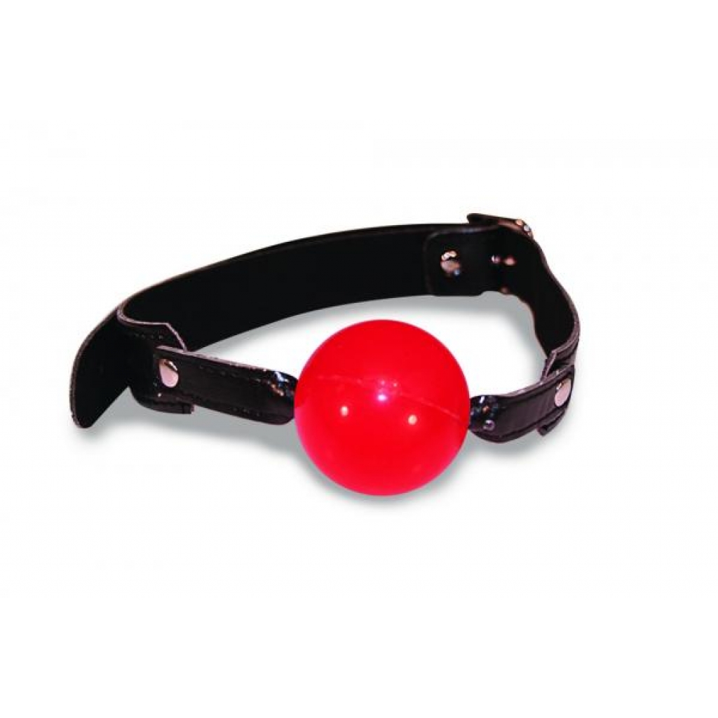 Sex And Mischief Solid Red Ball Gag O/S