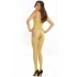 Industrial Net Suspender Bodystocking Lime Green O/S