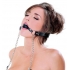 Deluxe Ball Gag And Nipple Clamps Black