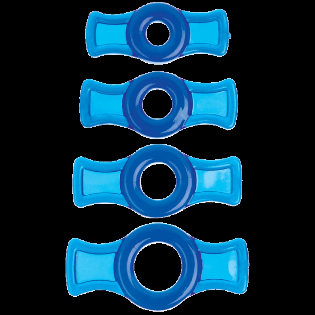 Titanmen Tools Penis Ring Set Blue