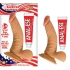 All American Whoppers 6.5 inches Curved Dong Balls + Anal Ese