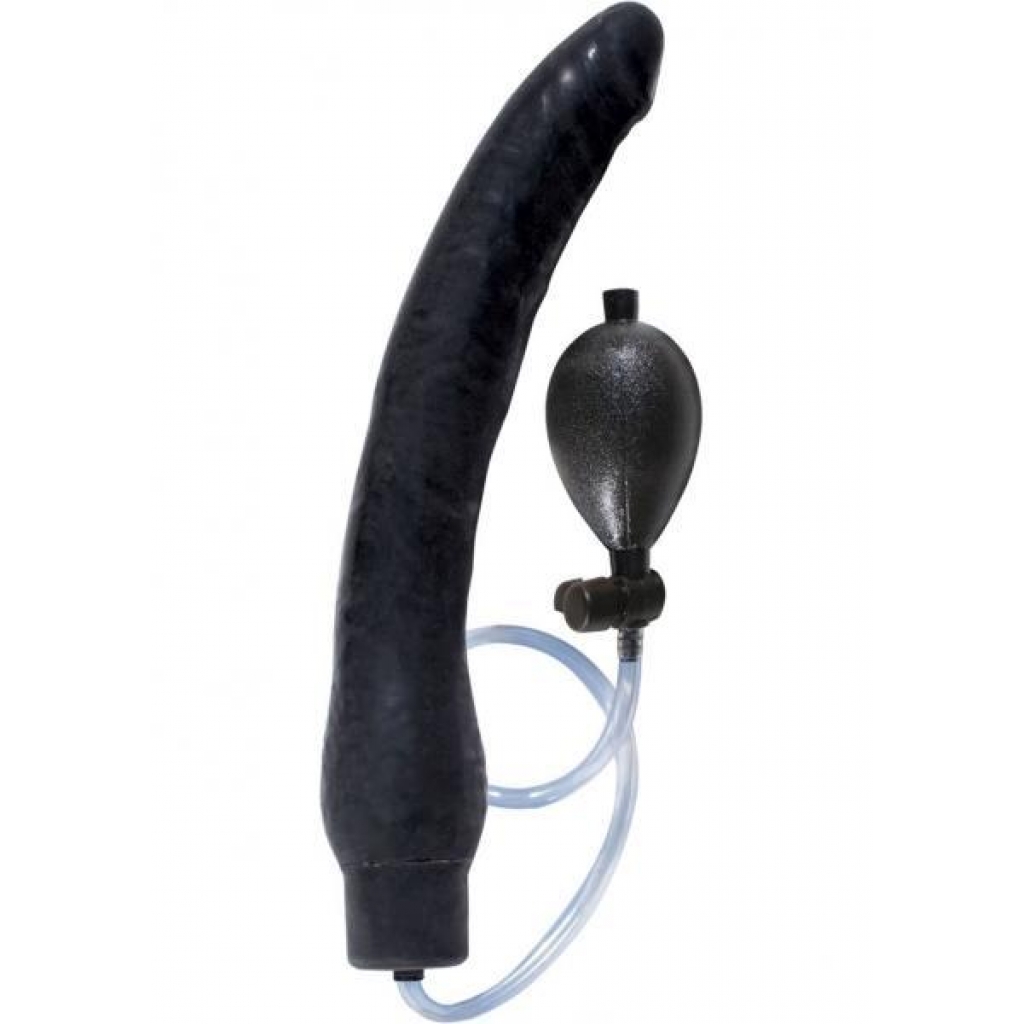 Ram Inflatable Latex Dong 12 Inch- Black