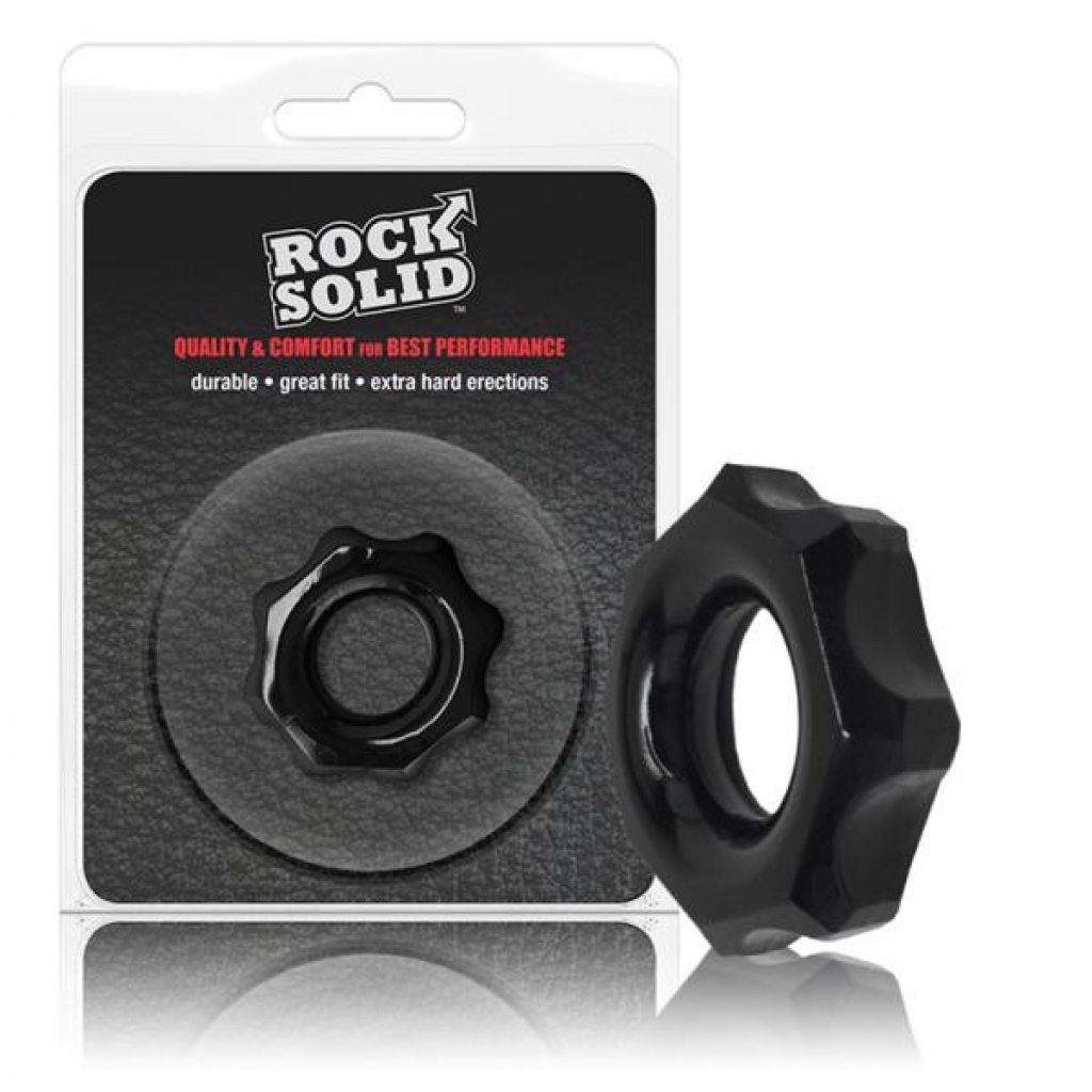 Rock Solid Gear Black C Ring In A Clamshell