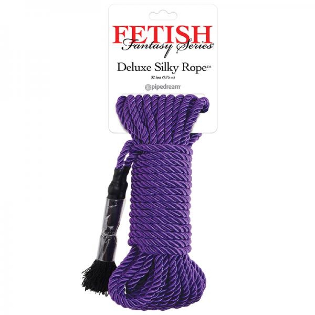 Fetish Fantasy Deluxe Silk Rope - Purple