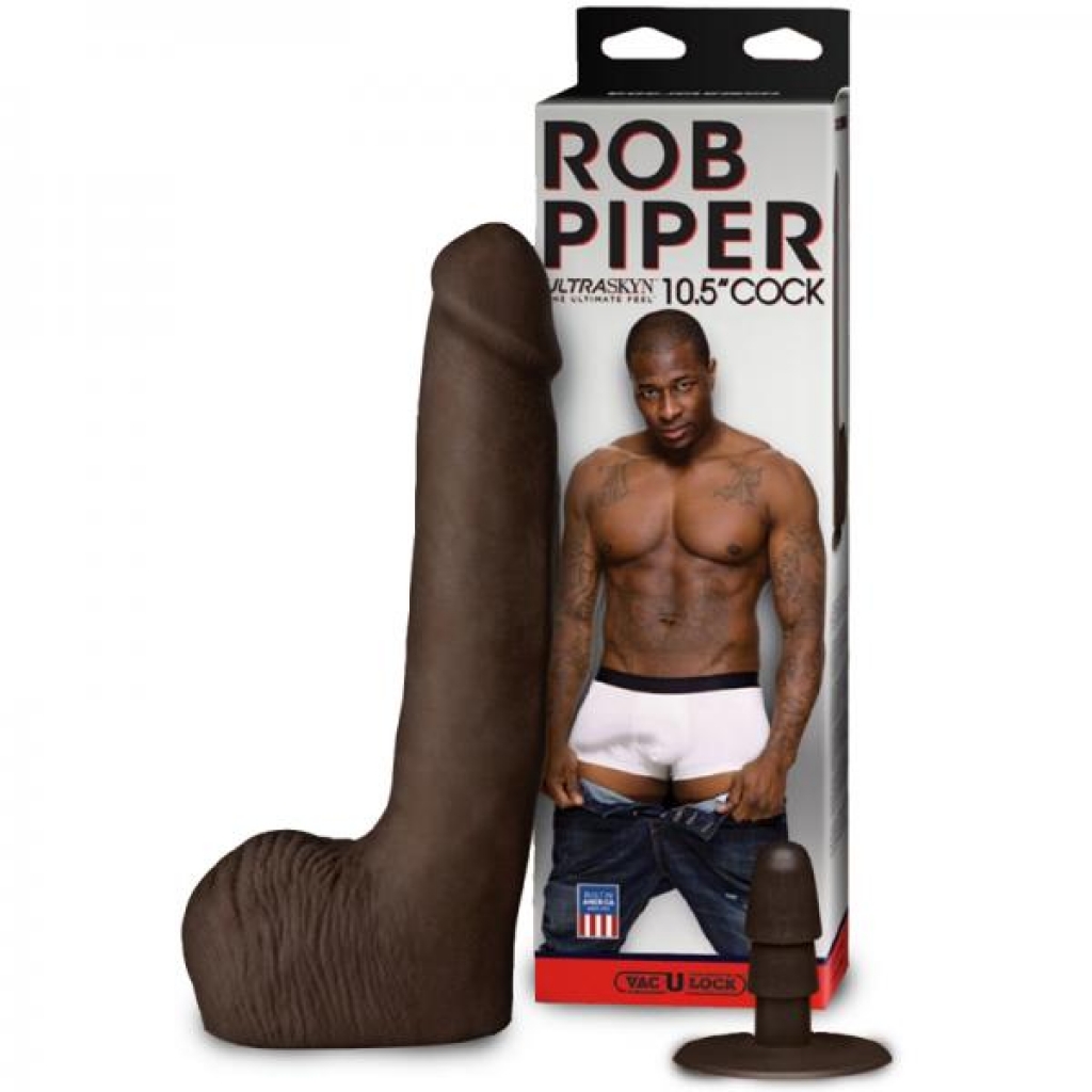 Rob Piper Ultraskyn 10.5 inches Penis Brown Dildo