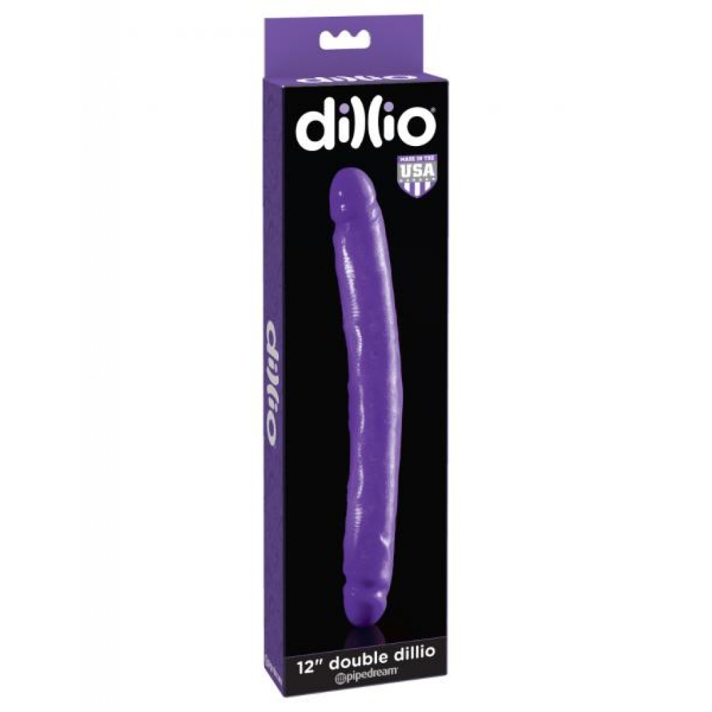 Dillio Purple 12in Double Dong