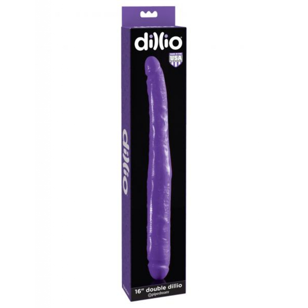 Dillio Purple 16in Double Dong