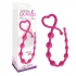 Gossip Hearts & Spurs Anal Beads Magenta Pink