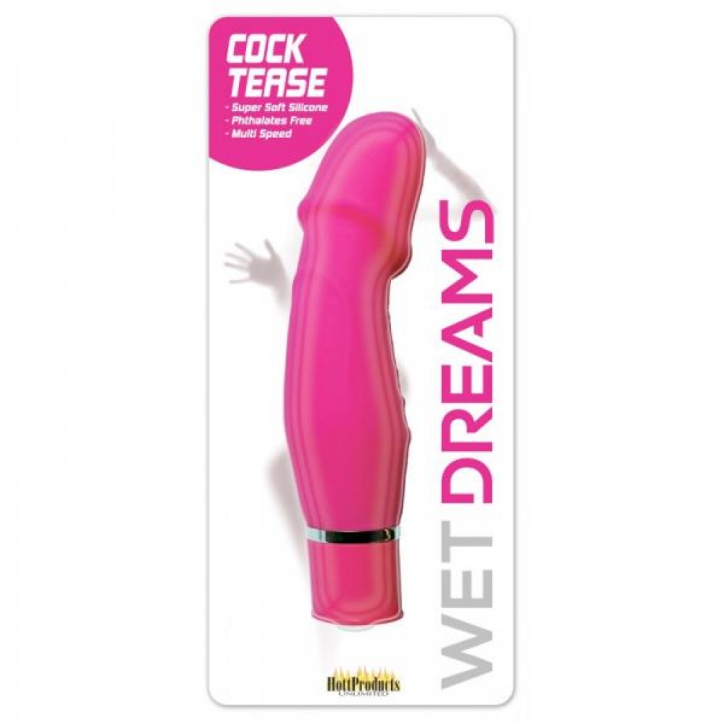 Wet Dreams Penis Tease Play Vibe Magenta Multi Speed