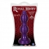Royal Hiney Red The Queen Purple Butt Plug