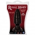 Royal Hiney Red The Marshal Black Butt Plug