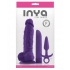 Inya Play Things Purple Set Plug, Dildo & Vibrator