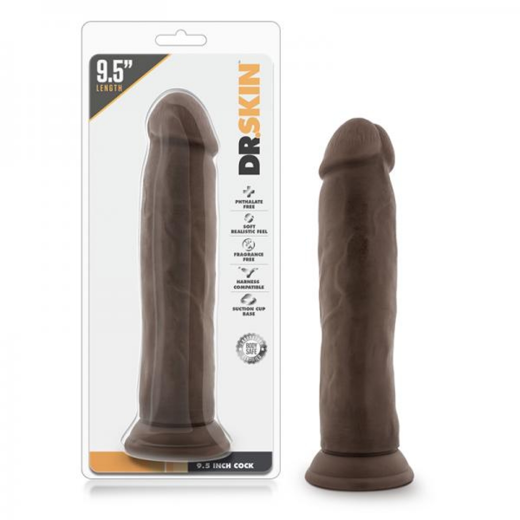 Dr. Skin - 9.5 Inch Penis - Chocolate