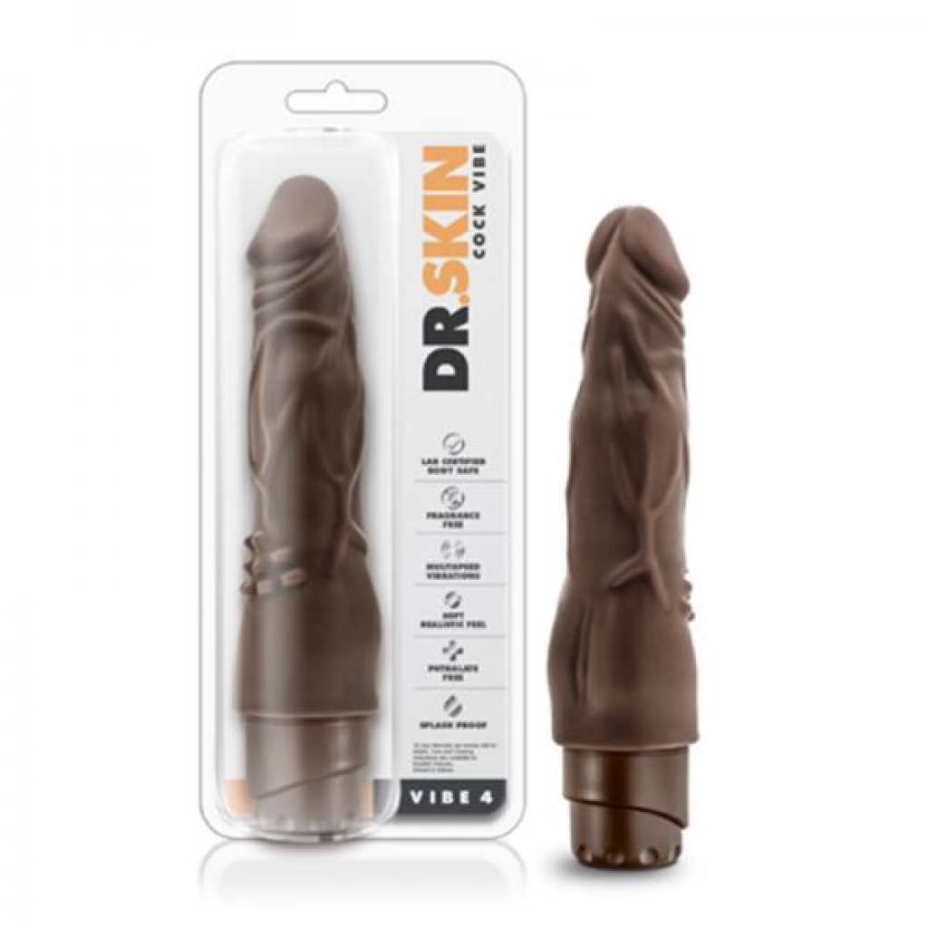 Dr. Skin - Penis Vibe - Vibe 4 - Chocolate