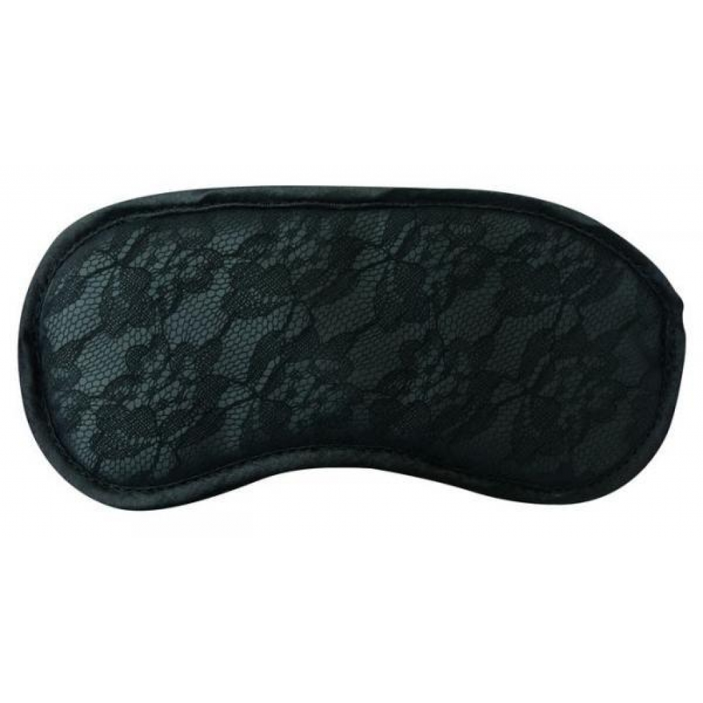 Sincerely Lace Blindfold Black O/S