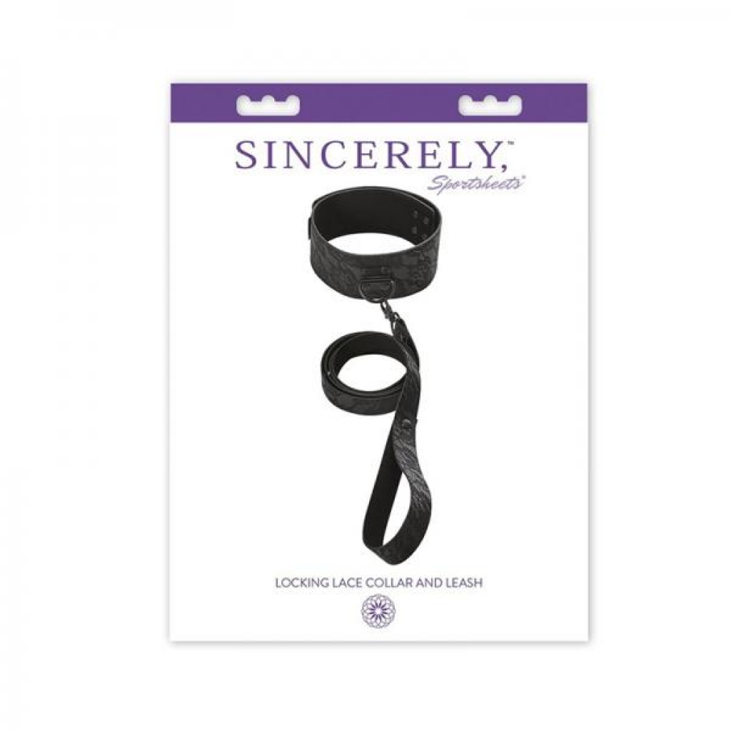 Sincerely, Ss Locking Lace Collar & Leash
