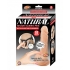 Natural Realskin Squirting Penis 8 inches Beige Harness