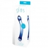 Glas 6 inches Curved Glass G-Spot Dildo Blue