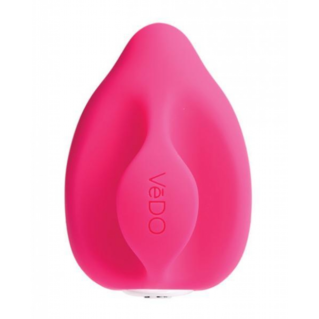 Vedo Yumi Rechargeable Finger Vibe - Foxy Pink