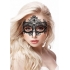Ouch Queen Black Lace Mask Black O/S