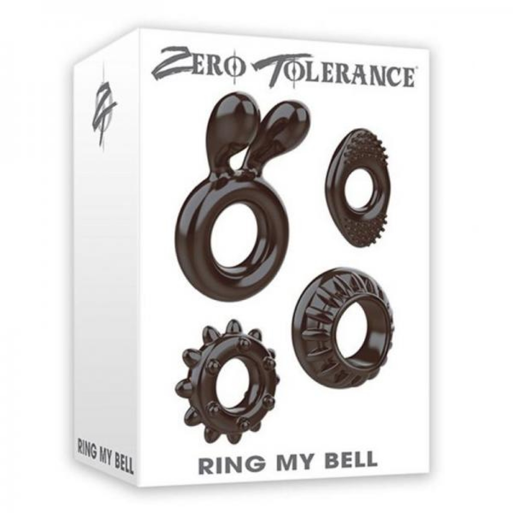 Zt Ring My Bell Penis Ring Set (4/per)