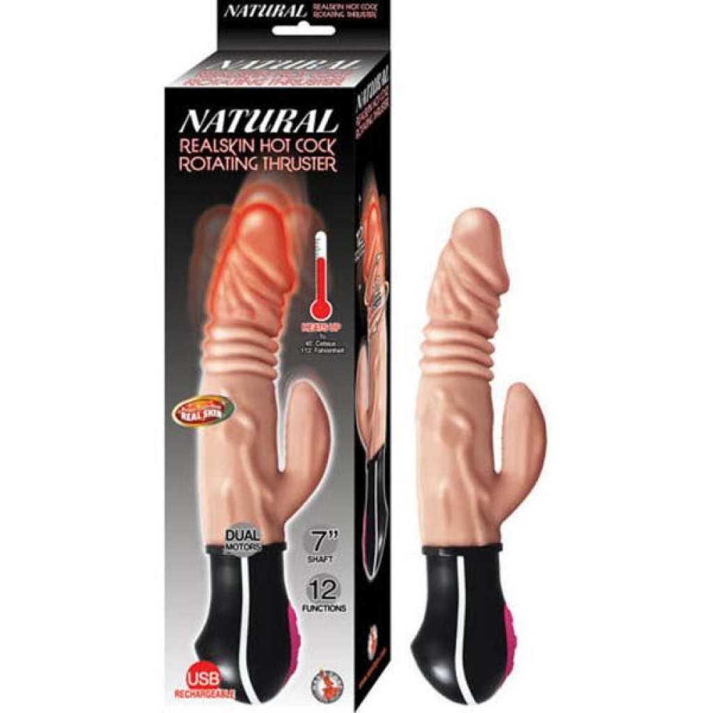 Natural Realskin Hot Penis Rotating Thruster Flesh