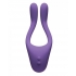 Tryst V2 Bendable Multi Erogenous Zone Massager With Remote Purple