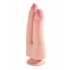 King Penis 9.5 inches Triple Density Double Penetrator