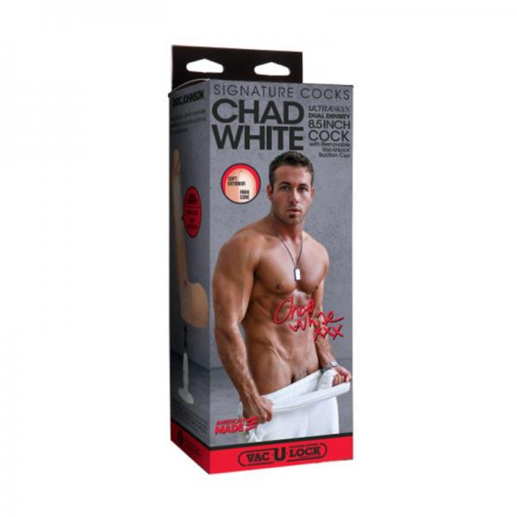 Signature Cocks - Chad White 8.5 Inch Ultraskyn Penis