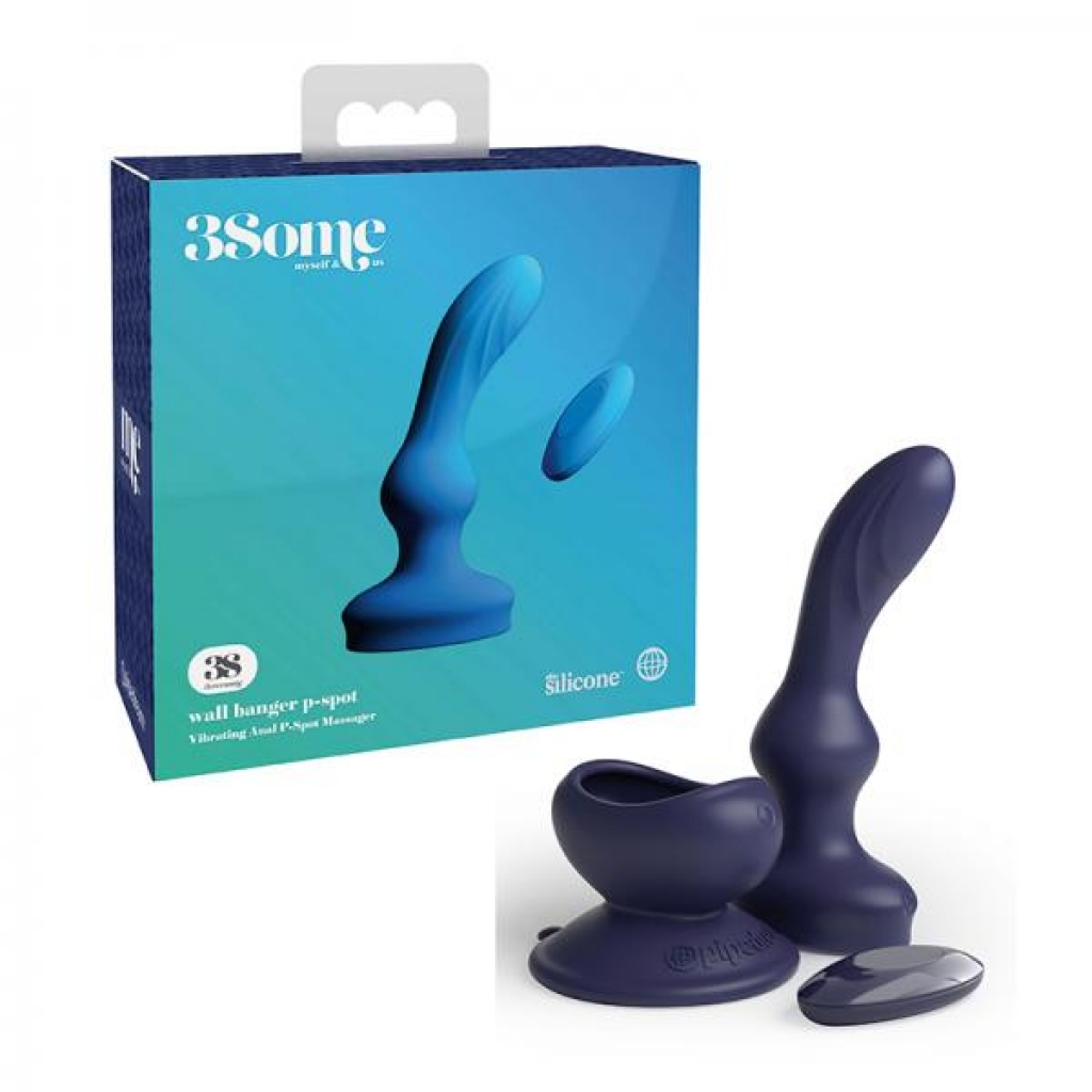 3some Wall Banger P-spot Rechargeable Blue
