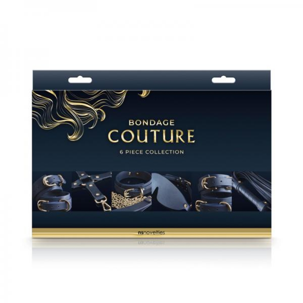 Bondage Couture 6-piece Kit Blue