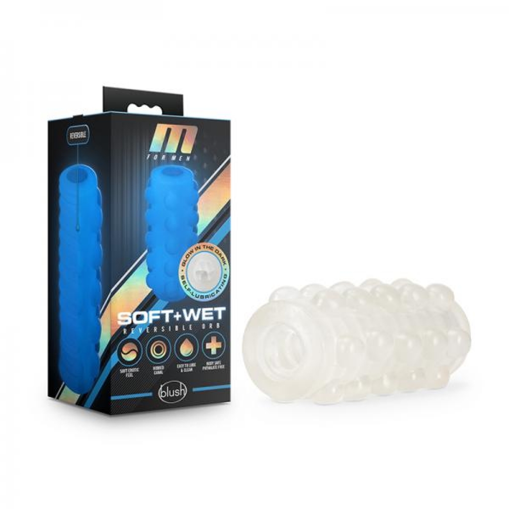 M For Men - Soft And Wet - Orb Reversible Stroker - Frosted