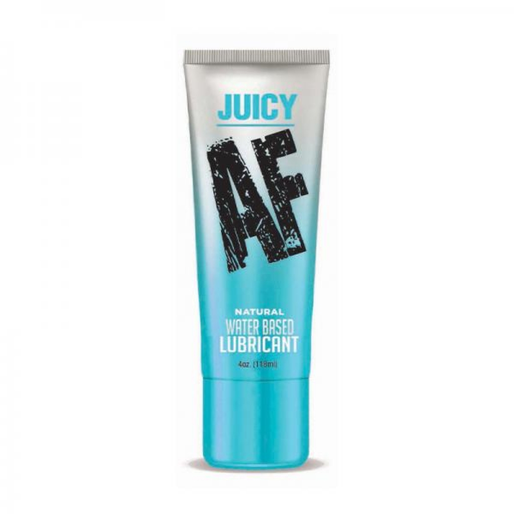 Juicy Af Water-based Lube - Natural 4 Oz