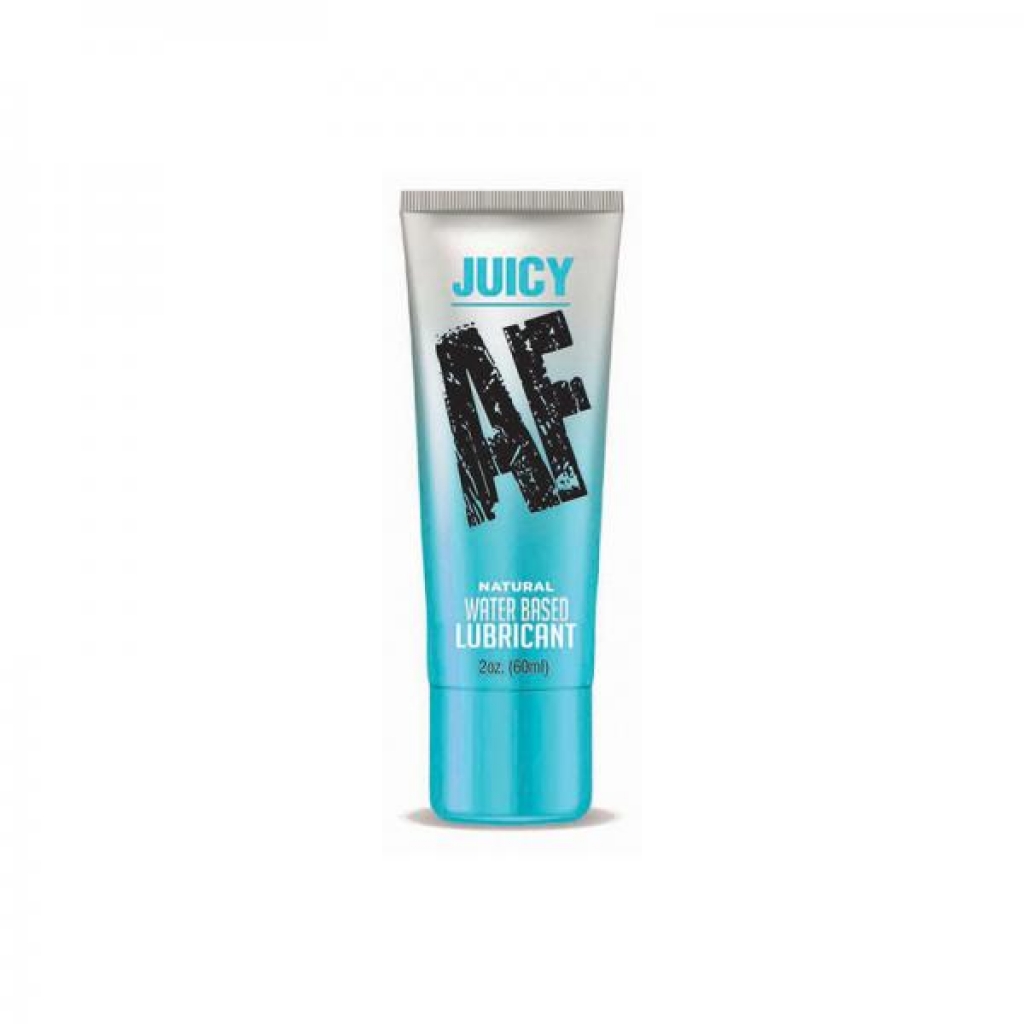 Juicy Af Water-based Lube - Natural 2 Oz