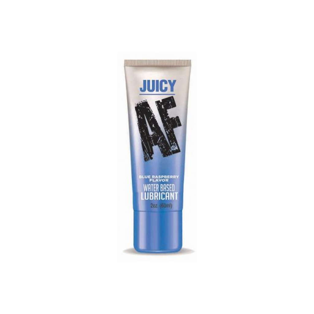 Juicy Af Water-based Lube - Blue Raspberry 2 Oz.