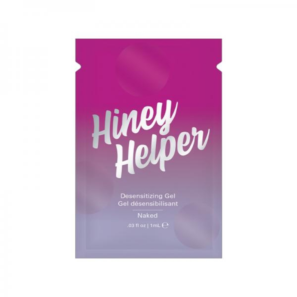 Hiney Helper Desensitizing Gel .03 Oz Foil