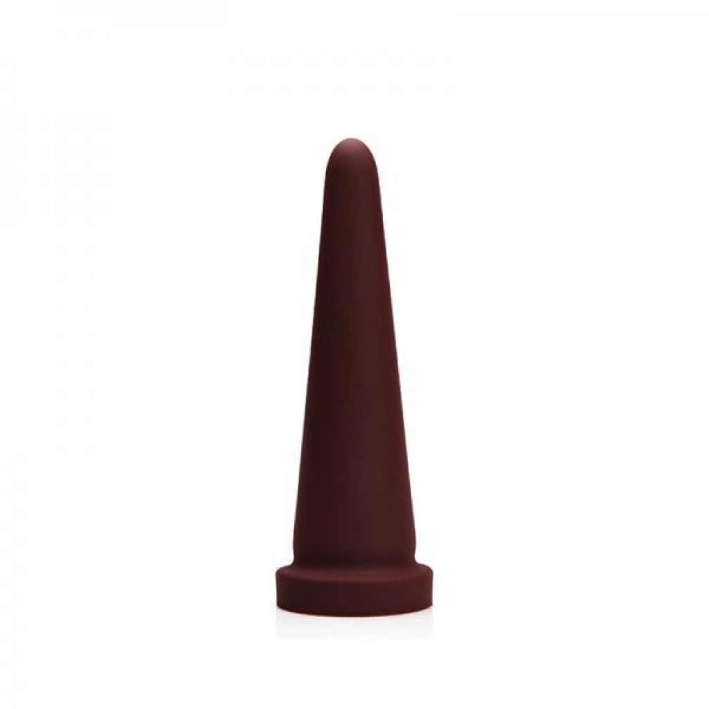 Tantus Cone Small Firm - Oxblood