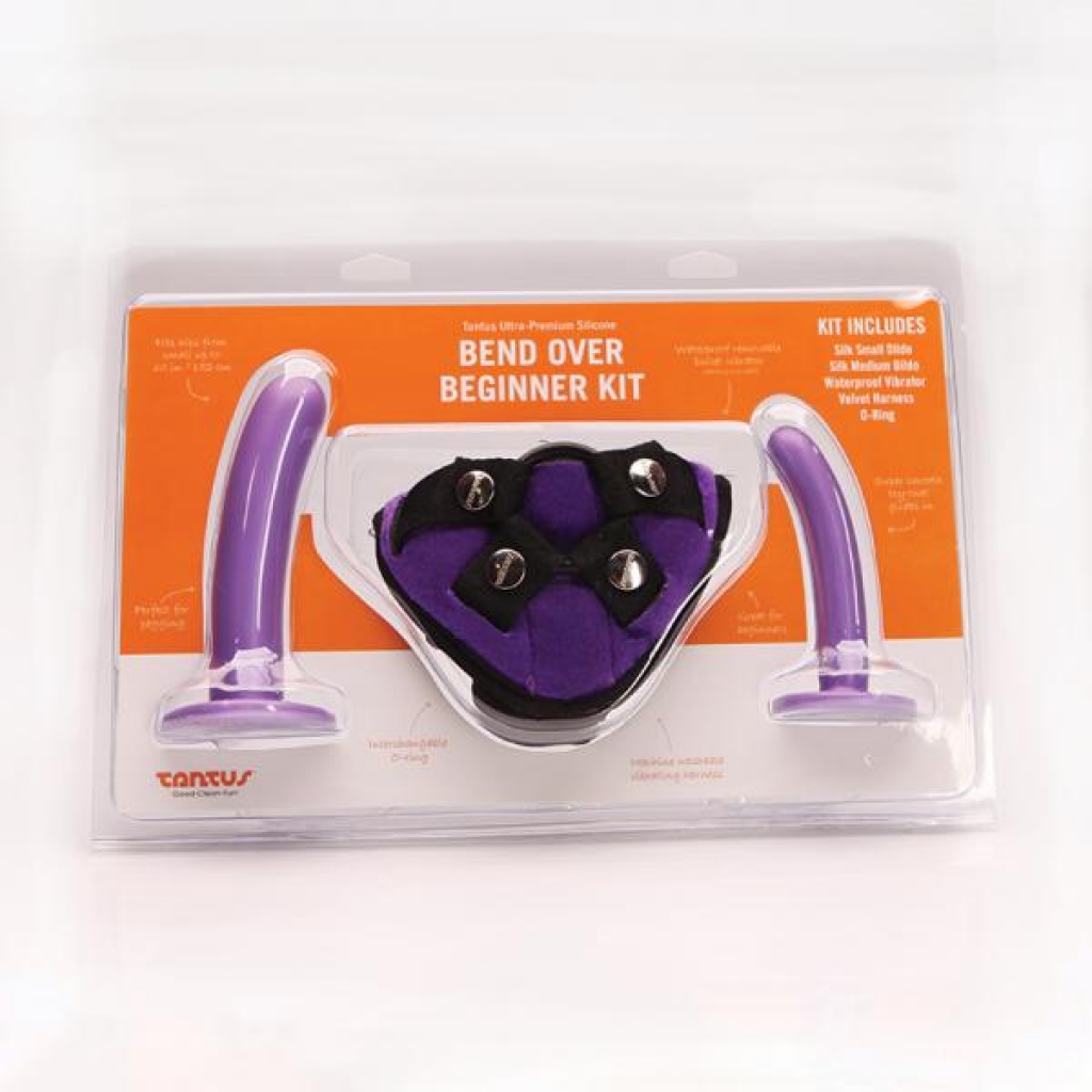 Tantus Bend Over Beginner Harness Kit - Purple Haze