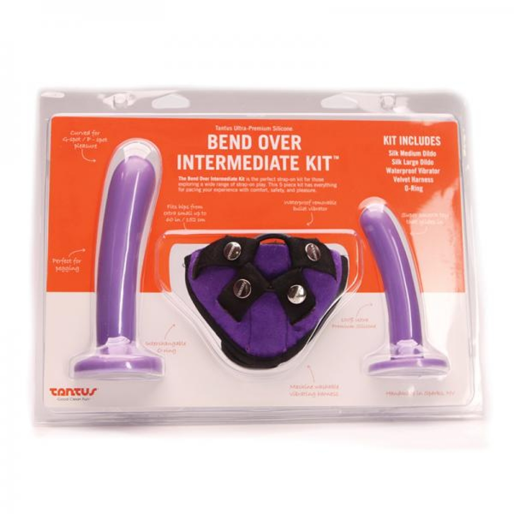 Tantus Bend Over Intermediate Harness Kit - Purple Haze