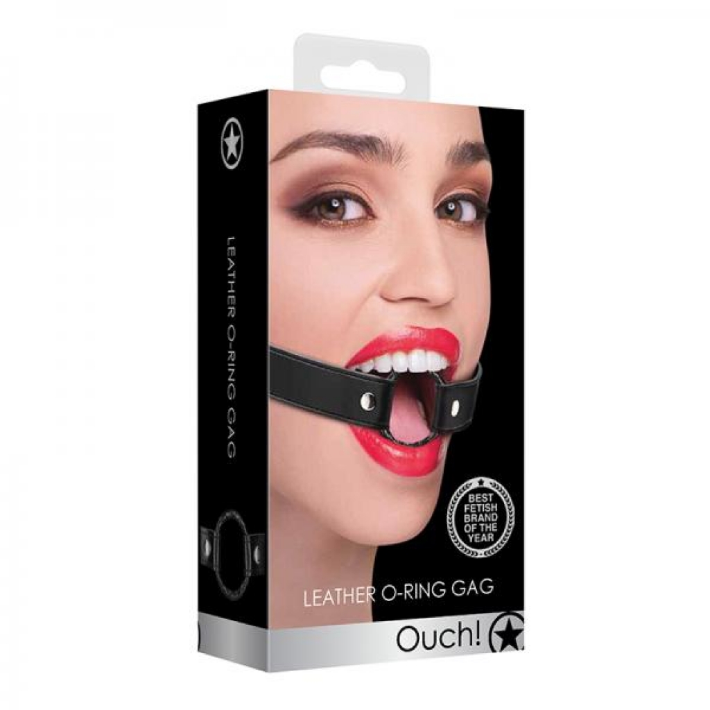 Ouch Wrapped O-ring Gag - Black