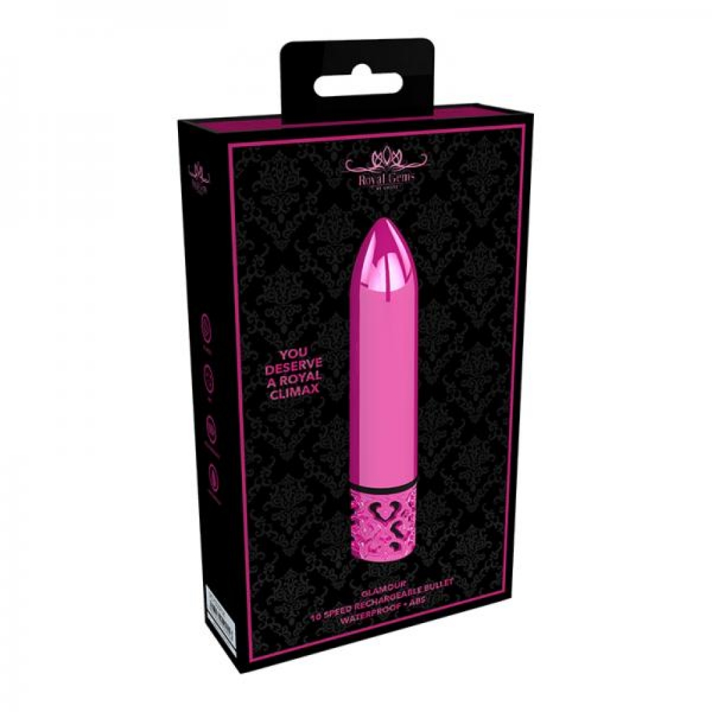 Royal Gems - Glamour - Abs Rechargeable Bullet - Pink