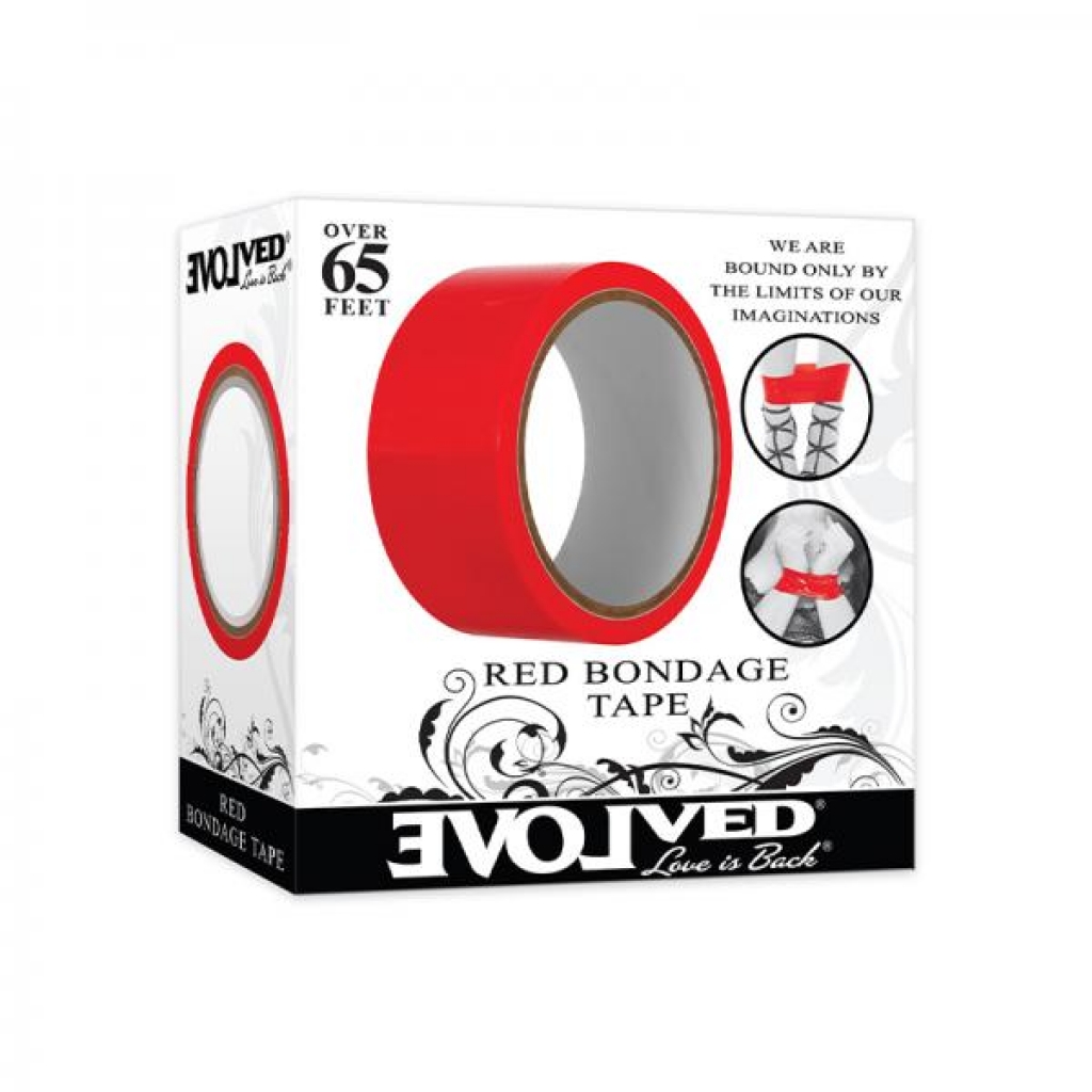 Evolved Bondage Tape 65 Ft. Red