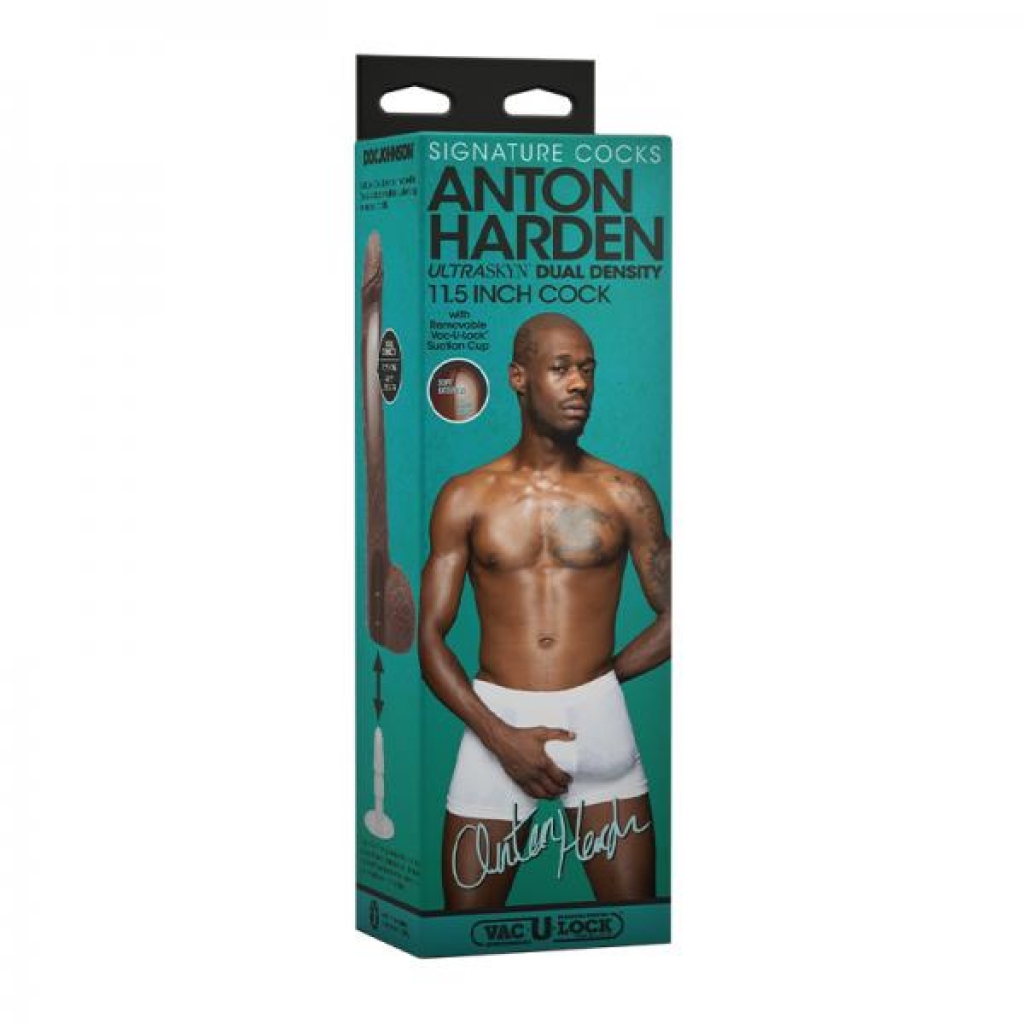 Signature Cocks Anton Harden 11 In. Ultraskyn Penis With Removable Vac-u-lock Suction Cup