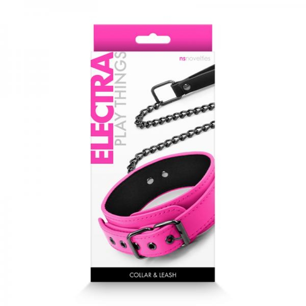 Electra Collar & Leash Pink