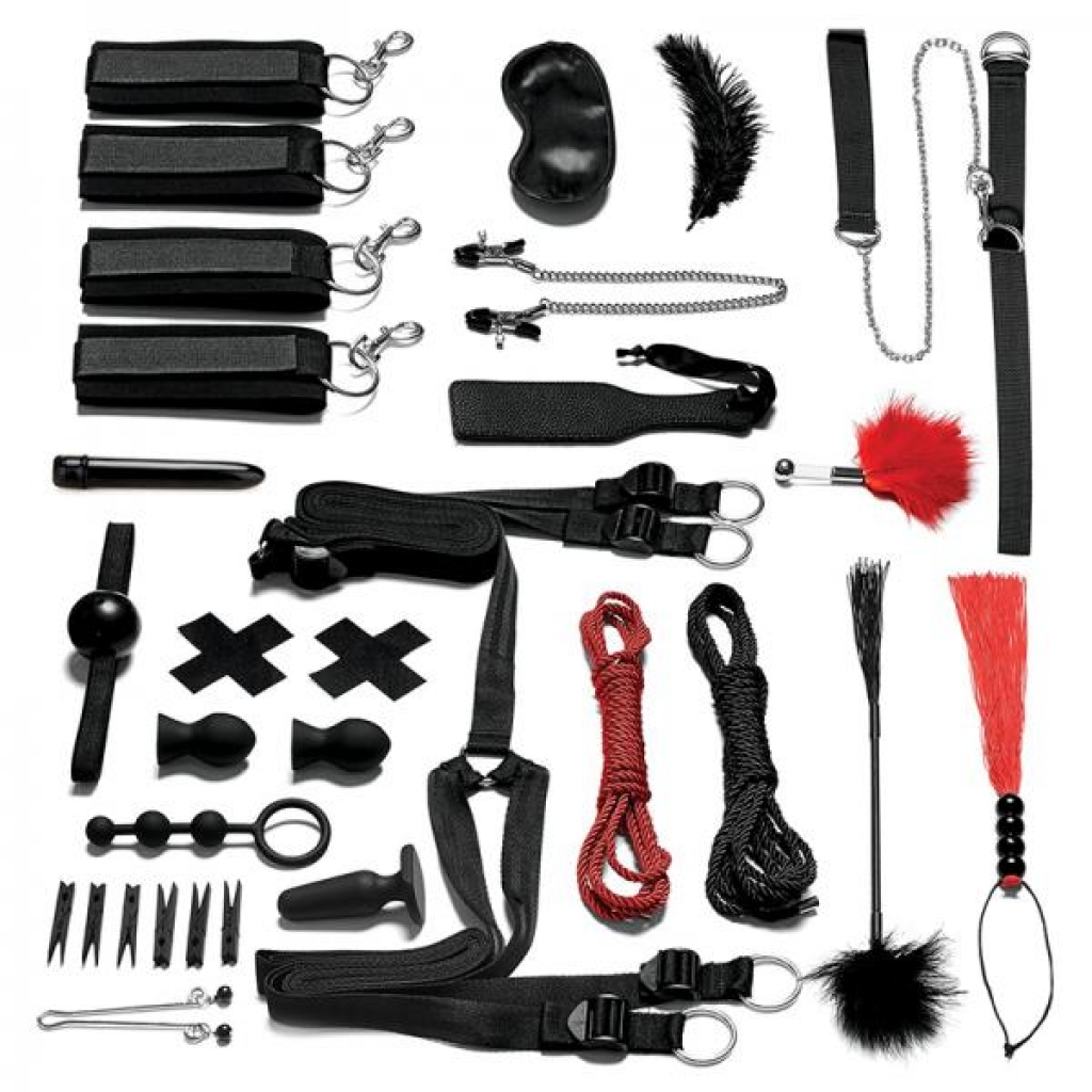 Everything You Need Bondage In A Box 20-piece Bedspreader Set